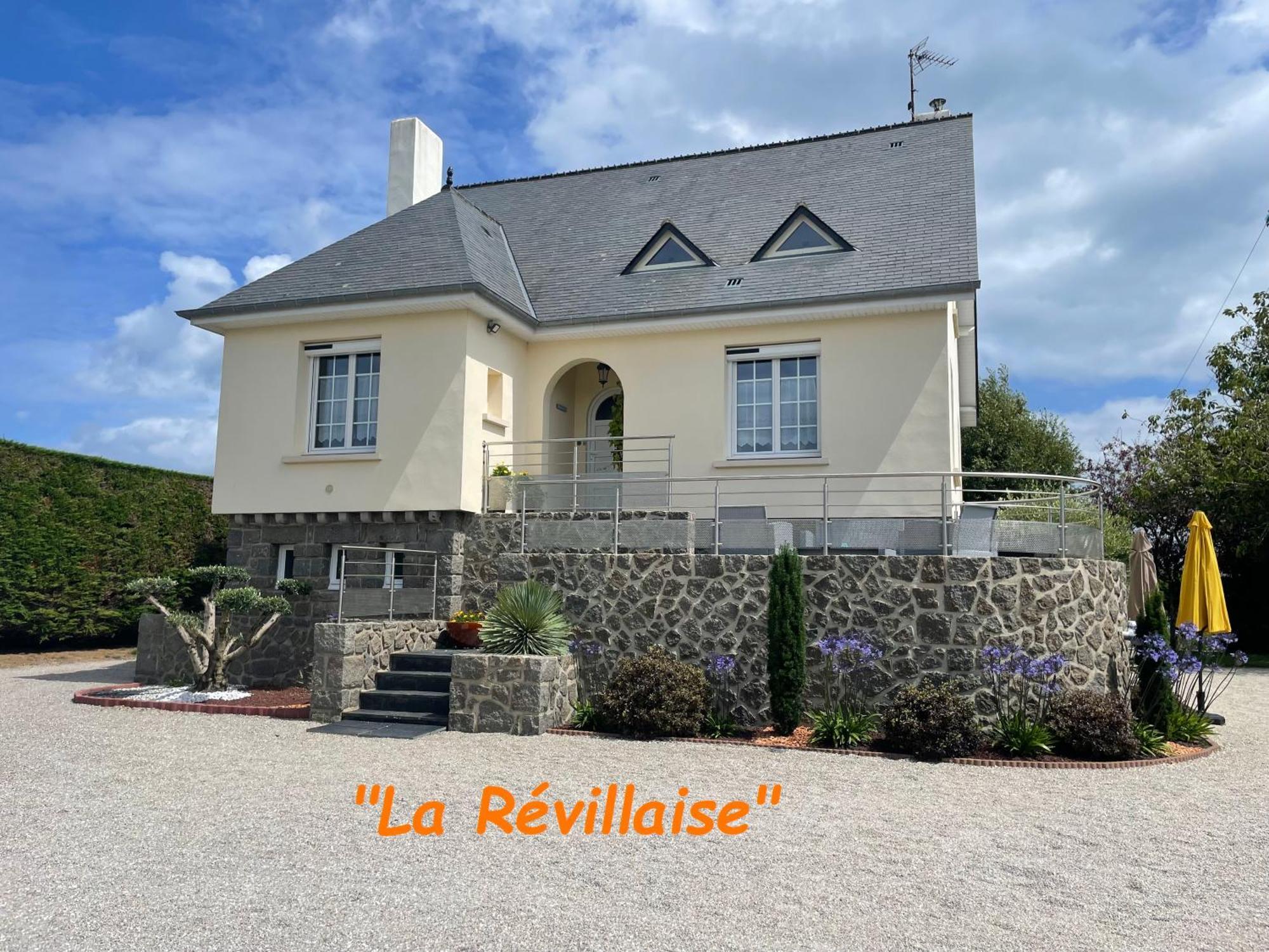 "La Revillaise" Proche Mer, Grand Jardin Clos, 2 A 5 Personnes-Adultes-Enfants- Réville Zewnętrze zdjęcie